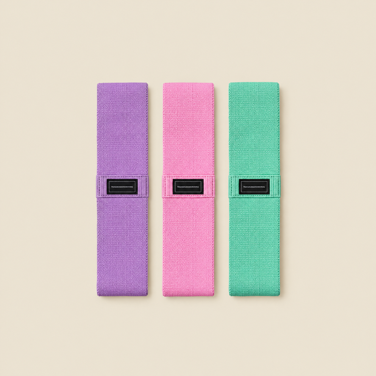 ATHENFIT® Pilates Resistance Bands (3-Pack)