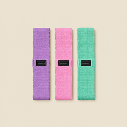 ATHENFIT® Pilates Resistance Bands (3-Pack)