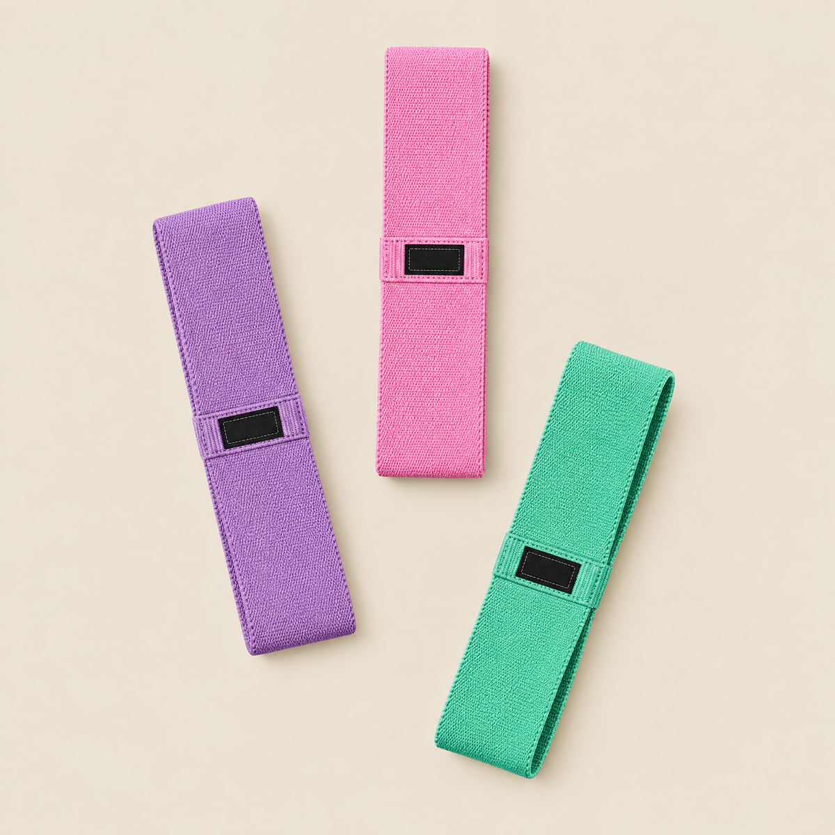 ATHENFIT® Pilates Resistance Bands (3-Pack)